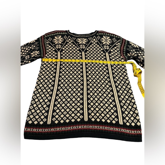 Jacque And Koko VTG Winter Sweater w/ Shoulder Pads Size 14/16 Ugly Christmas - Picture 2 of 6